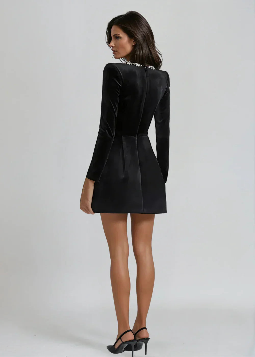 NOMI™ | Mini-jurk in fluweel