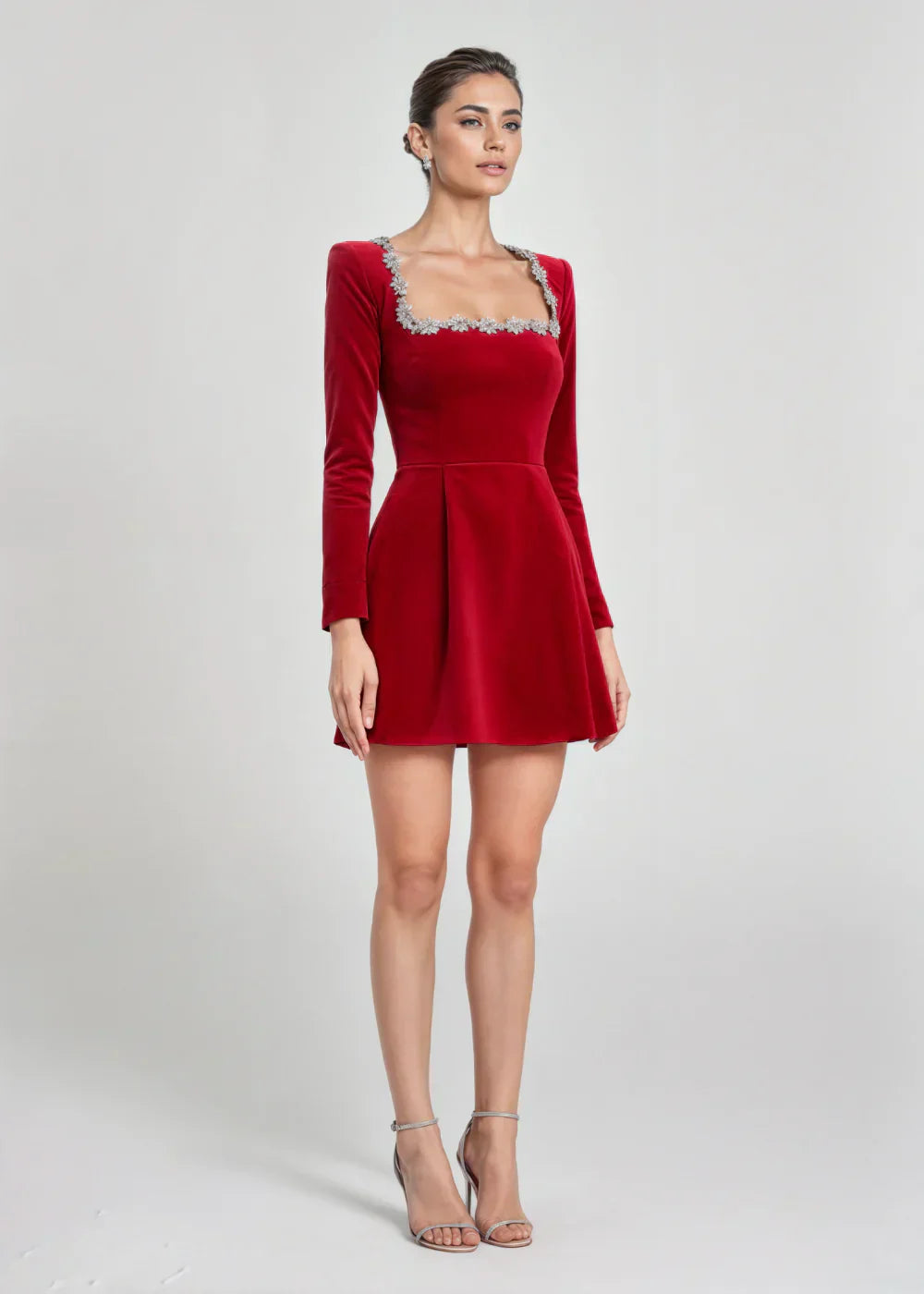 NOMI™ | Mini-jurk in fluweel